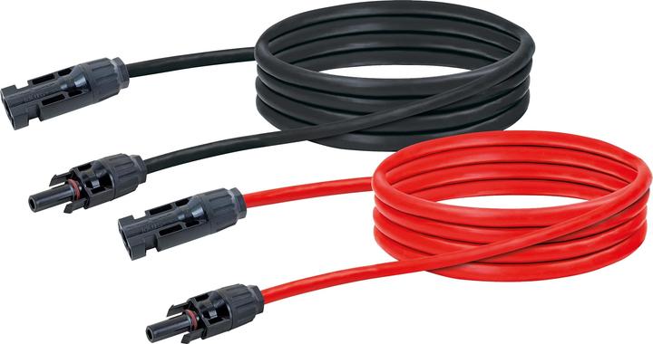 Actual product image Schwaiger Extension cable set 2x 2m (Solar connector)