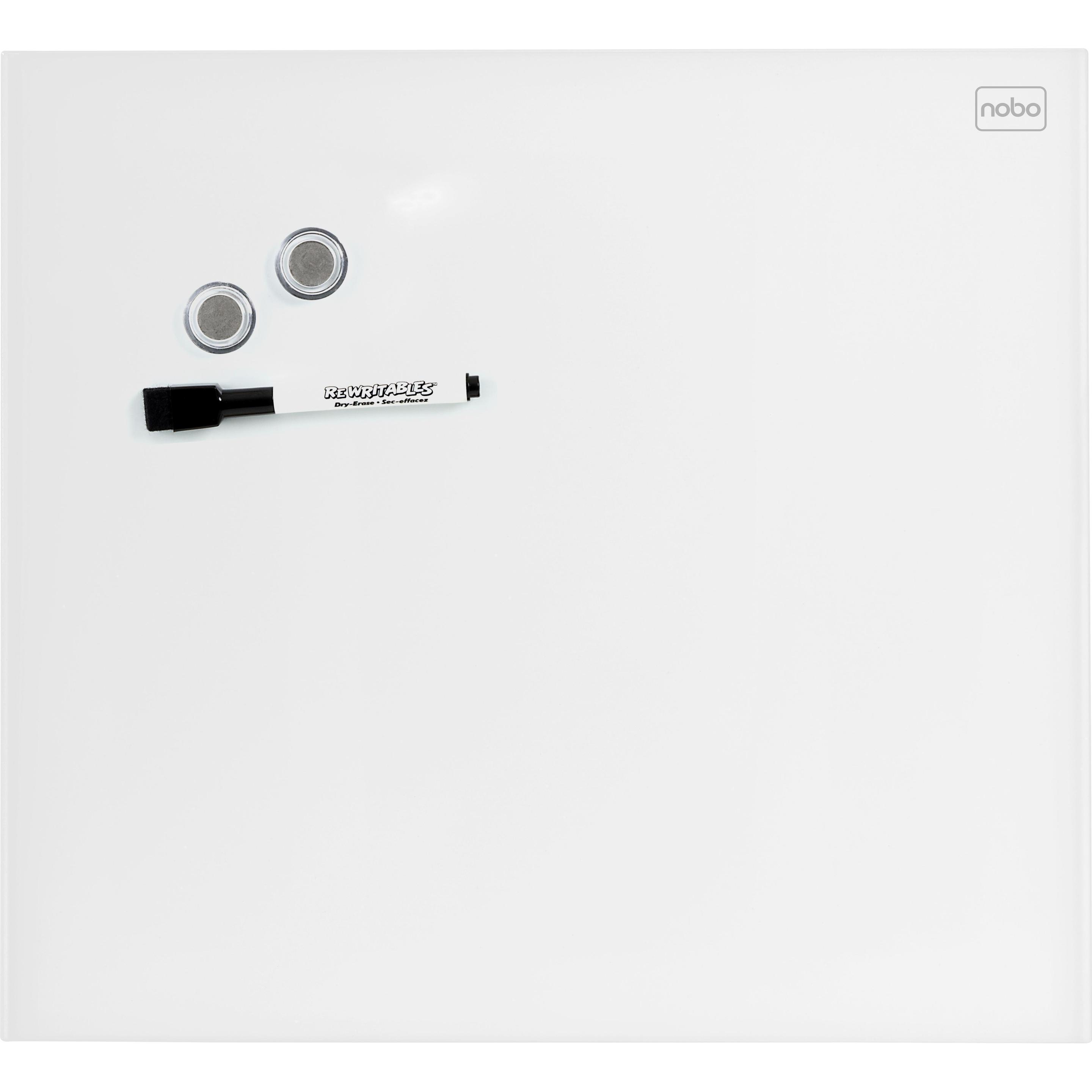 Nobo, Präsentationstafel, Glas-Whiteboard (30 x 30 cm)