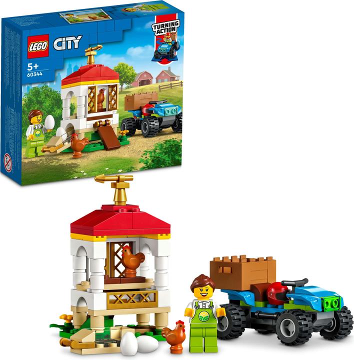 Produktbild LEGO Hühnerstall (60344, LEGO City)