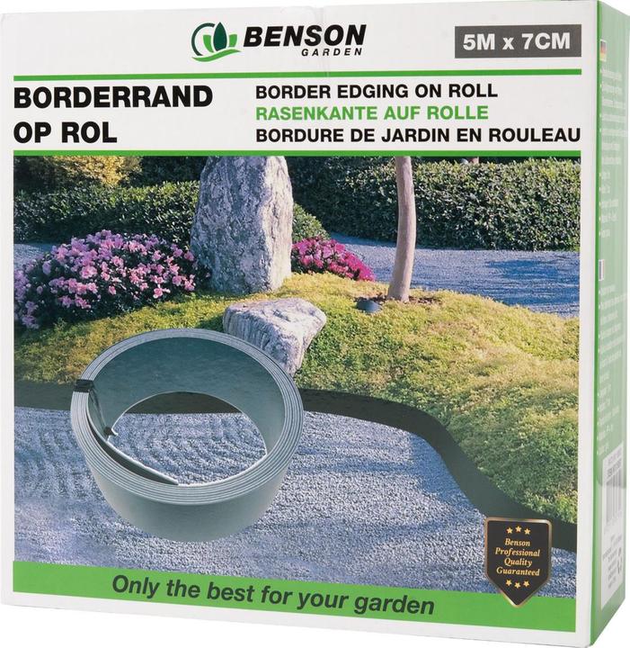 Image du produit Benson Garden Bordure de jardin en rouleau 5 m x 7 cm