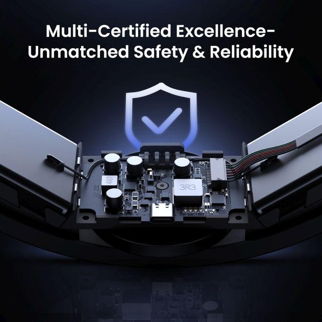 Produktbild KIWI design K4 Duo Audio Head Strap mit Akku