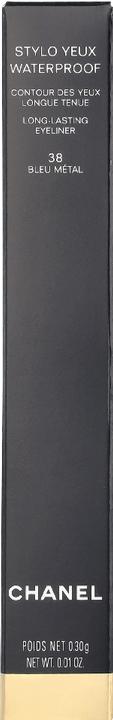 Actual product image Chanel Stylo Yeux Waterproof No 38 (38 Bleu Metal)
