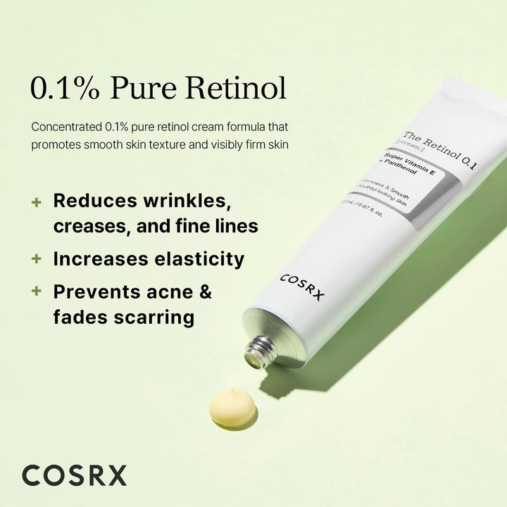 Actual product image Cosrx The Retinol 0.1 Cream (20 ml, 24h cream)