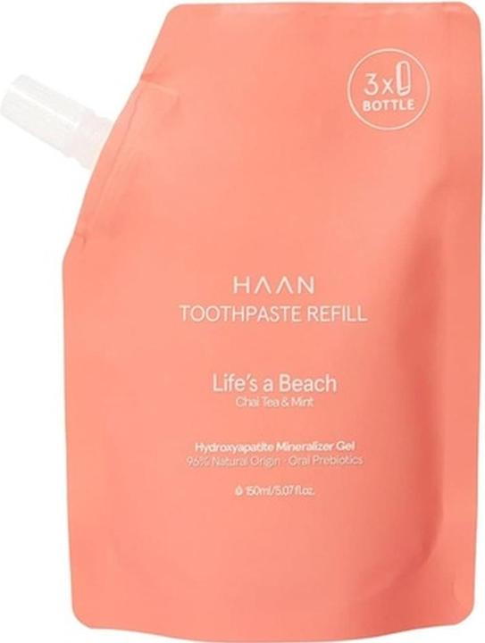 Haan Hydroxylapatit-Mineral und natürliche Inhaltsstoffe Chai-Tee-Minze-Geschmack (150 ml)