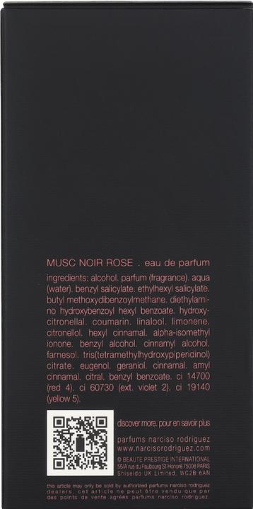 Immagine prodotto Narciso Rodriguez Musc Noir Rose (Eau de parfum, 100 ml)