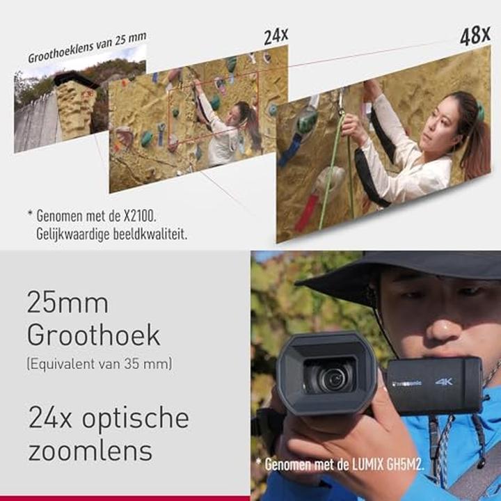 Produktbild Panasonic HC-X1200E schwarz (8.29 Mpx, 60p, 24 x)