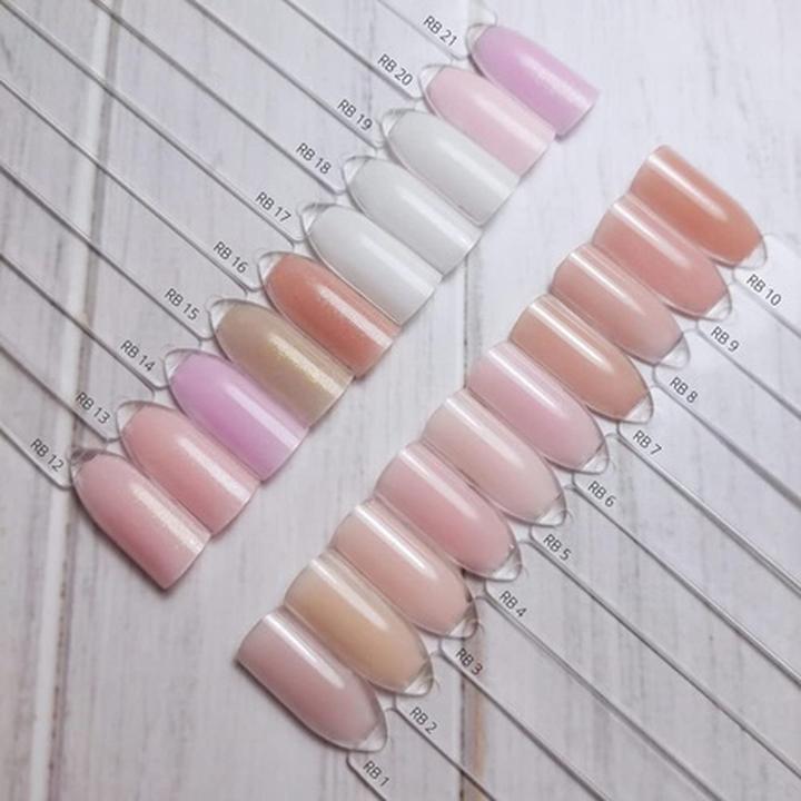 Actual product image Claresa Rubber Base 5ml (Red, Base coat)