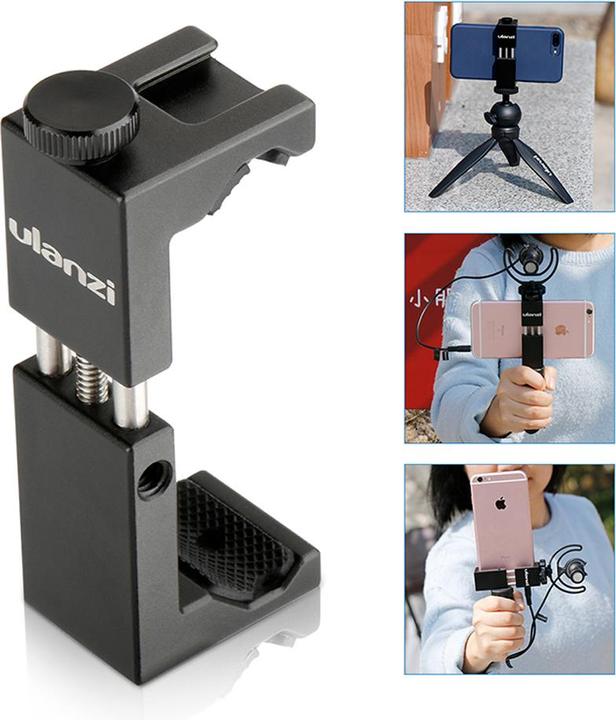 Immagine prodotto Ulanzi ST-02 (Supporto per smartphone a treppiede)
