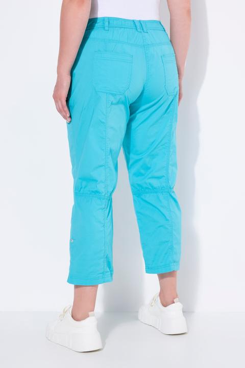 Actual product image Ulla Popken Roll-Tab Hem Stretch Cargo Pants (60)