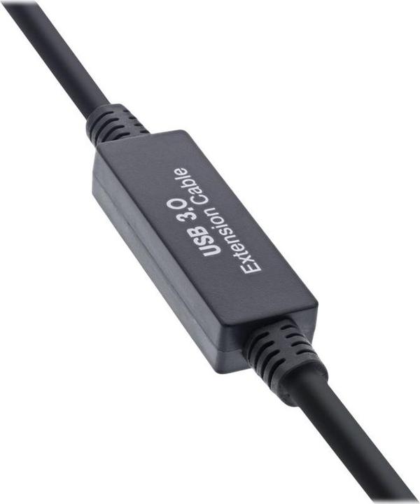Produktbild InLine USB-A 3.2 Gen.1 Verlängerung, USB-A auf USB-A (10 m, USB 3.2 Gen 1)