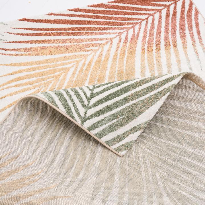 Produktbild Pergamon Designer Teppich Faro Tropical Blätter (80 x 150 cm)