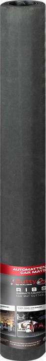 Immagine prodotto Walser Gummimatte Saturn, zuschneidbare Meterware feinripp 100x250 cm schwarz