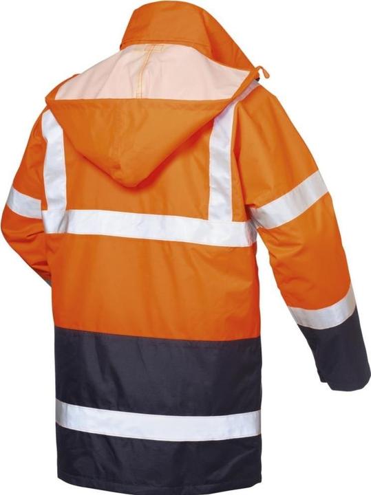 Produktbild Safestyle *TRAVIS* 4-IN-1 WARNSCHUTZPARKA ORANGE/MARINE (S)