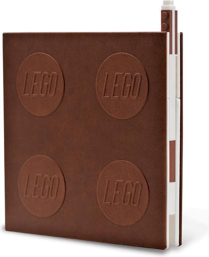 Produktbild LEGO Stationary Brown Notebook with gel pen