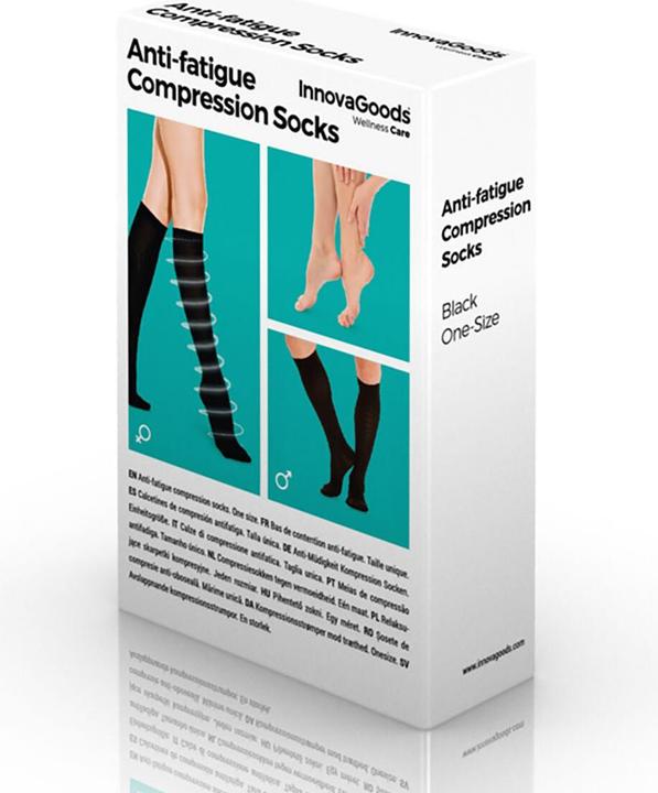 Actual product image InnovaGoods Relax compression socks (Single pack, One size)
