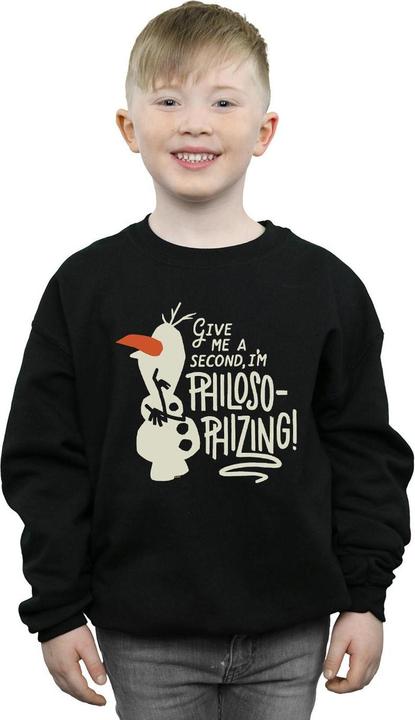 Produktbild Disney Frozen 2 Olaf Philosophizing Sweatshirt Jungen (116)