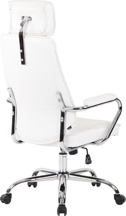 Immagine prodotto CLP Sedia da ufficio Rako in vera pelle bianca