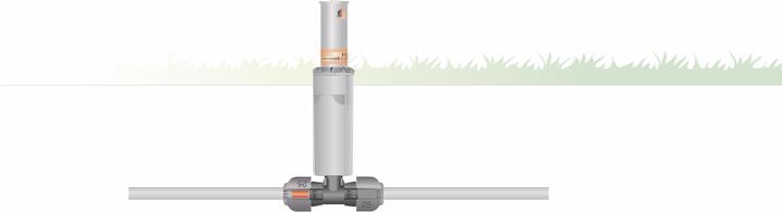 Actual product image Gardena T-piece 1/2" AG (25 mm)