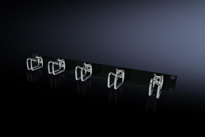 Actual product image Rittal DK Shunting panel 1 HE with steel brackets