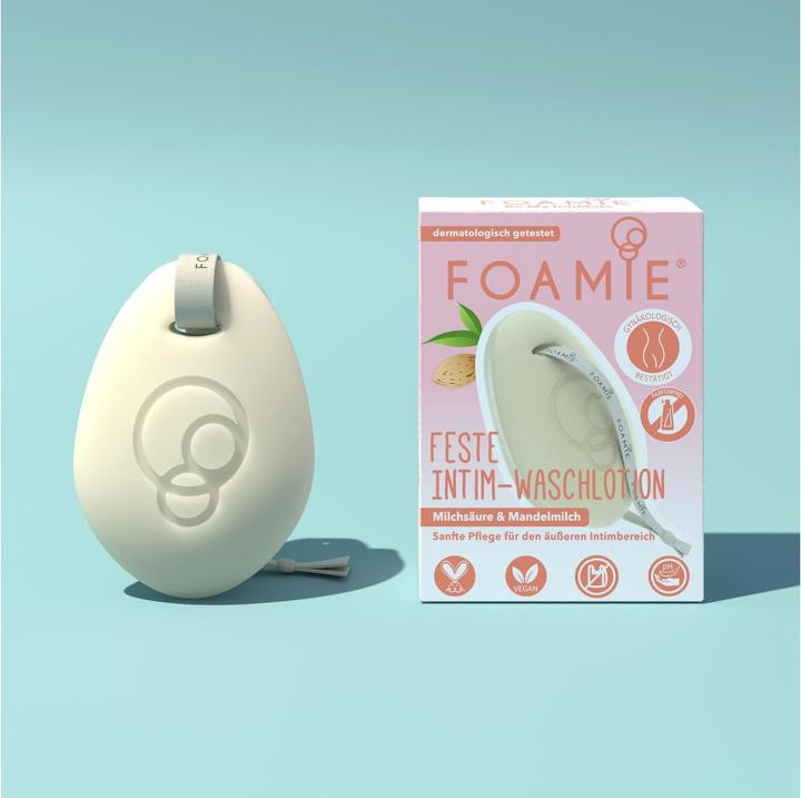 Actual product image Foamie - Solid Intimate Wash Lotion (70 g)