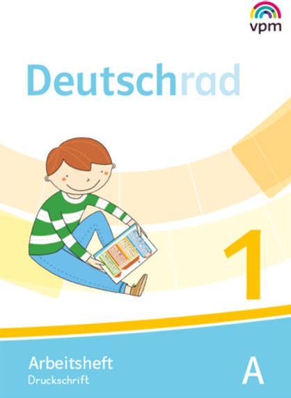 Produktbild Deutschrad 1. Arbeitsheft Druckschrift Klasse 1. Teil A+B (Deutsch, Verlag für pädagogische Medien im Ernst Klett Verlag, 2018)