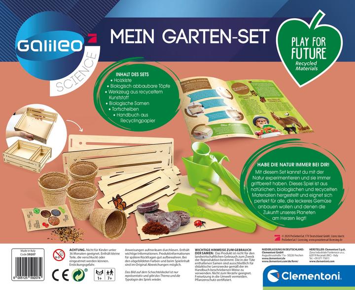 Actual product image Clementoni My Garden Set
