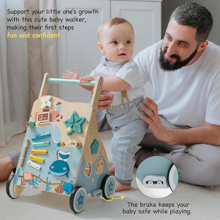 Immagine prodotto Robud Lauflernwagen Meeresthema