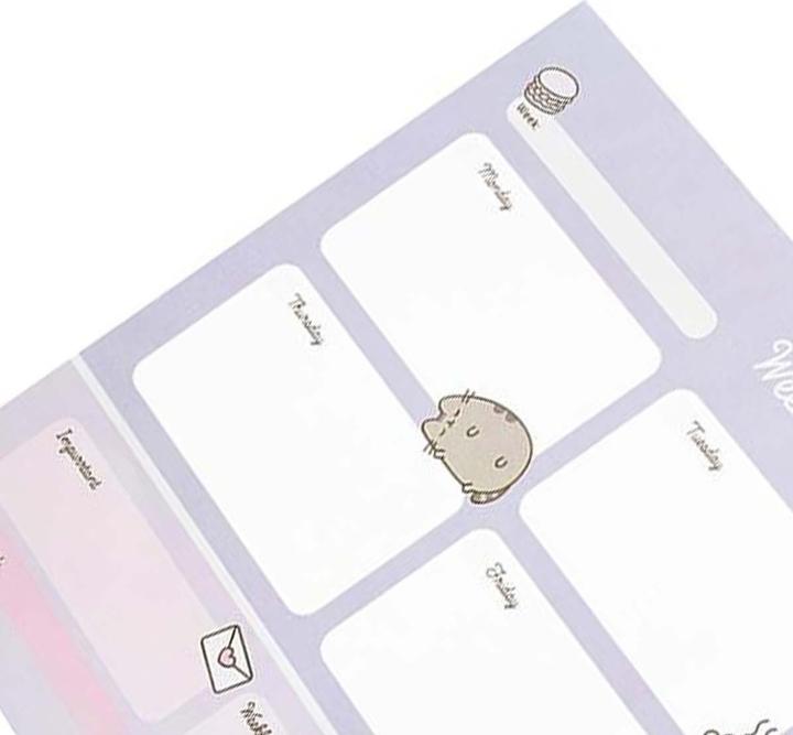 Actual product image Pusheen – Wochenplaner aus der Moments-Kollektion, 54 A3-Seiten (A3)