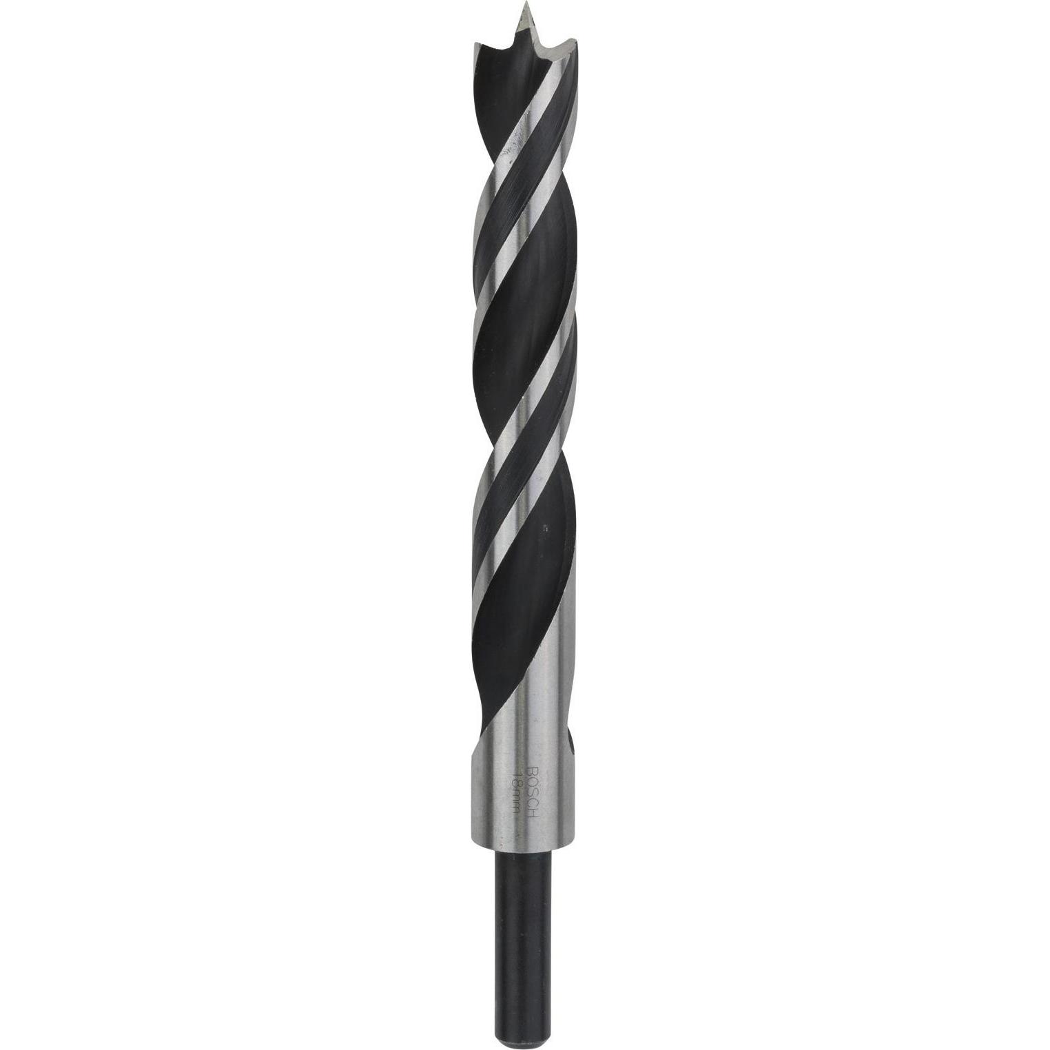 Bosch Professional Zubehör, Bohrereinsatz, Holzspiralbohrer Standard, 18 x 130 x 180 mm, d 10 mm (10 mm)