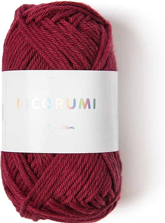 Rico Design Wolle Creative Ricorumi DK 25 g, Bordeaux (57.50 m)