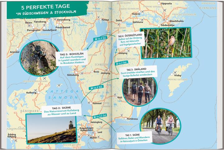 Produktbild OUTDOOR GUIDE Reiseführer Südschweden, Stockholm