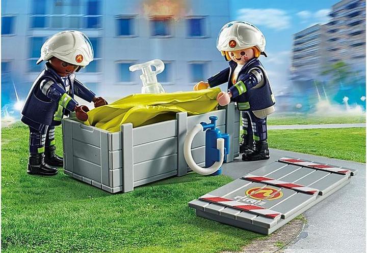 Immagine prodotto Playmobil Vigili del fuoco con cuscini d'aria (71465, Playmobil Sport e azione)