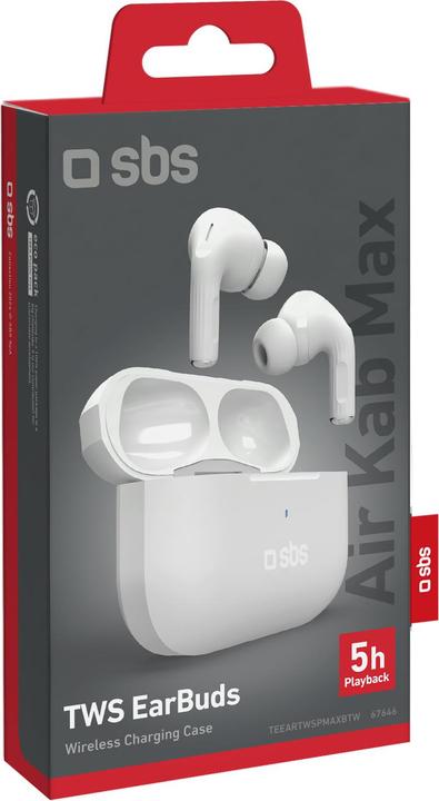 Actual product image SBS TWS compatible earphones with wireless charging (Wireless)