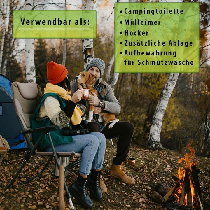 Produktbild Montafox Faltbare Campingtoilette