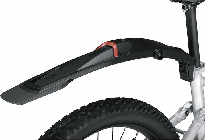 Produktbild SKS Monkey Fender Set MTB RECHARGE Schutzblech-Set mit Akku-Rücklicht (Schutzblech Set)