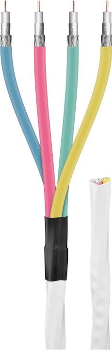 Produktbild Goobay Koaxialkabel Aussen-Durchmesse (80 dB, Antennenkabel)