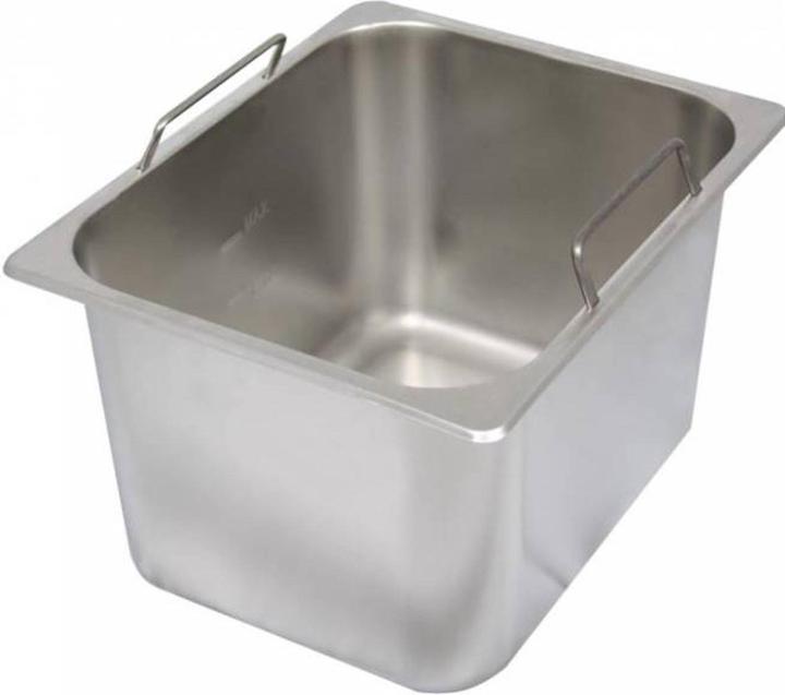 Produktbild Royal Catering Fritteuse Fritteuse Fritöse Edelstahl Doppel 2 x 13 L Kaltzone 2 x 3200W Profi (EU-Stecker)