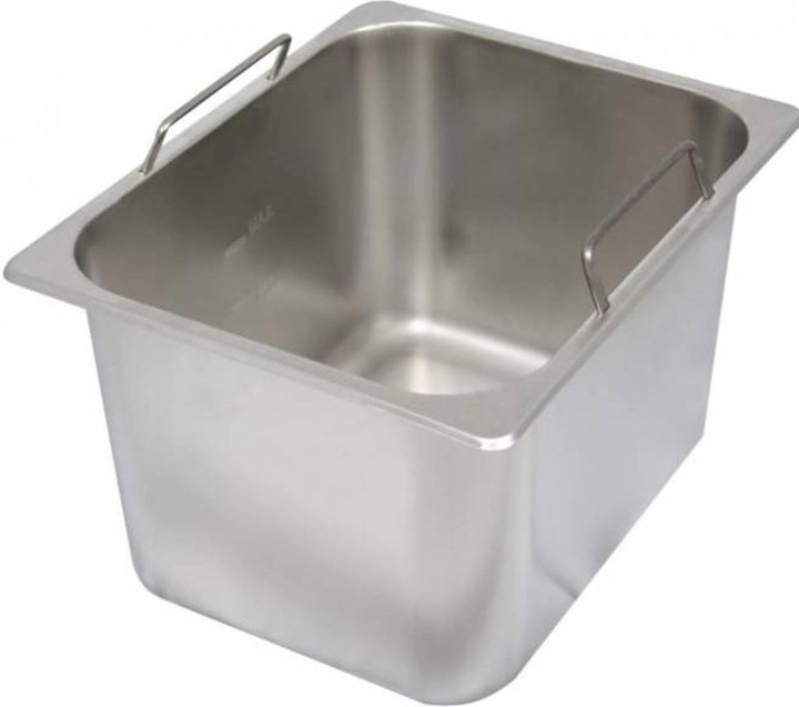 Produktbild Royal Catering Fritteuse Fritteuse Fritöse Edelstahl Doppel 2 x 13 L Kaltzone 2 x 3200W Profi (EU-Stecker)