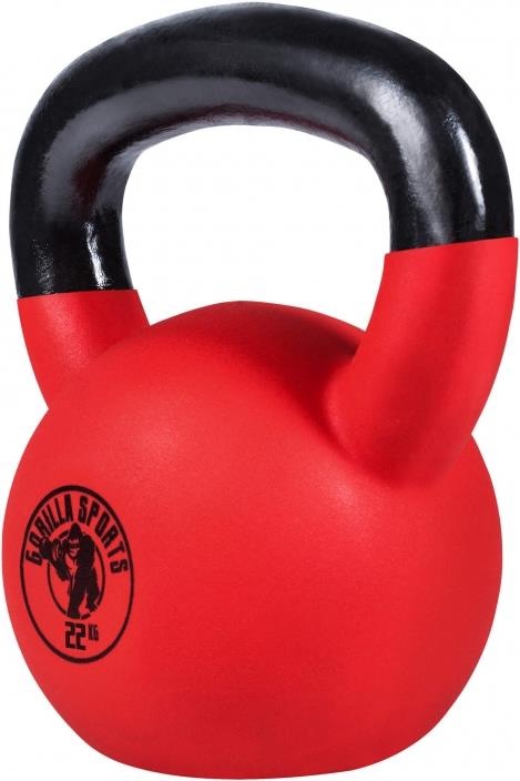 Actual product image Gorilla Sports Kettlebell (1 x 4 kg, 1 x 28 kg, 1 x 12 kg, 1 x 22 kg, 1 x 16 kg, 1 x 14 kg, 1 x 18 kg, 1 x 8 kg, 1 x 32 kg, 1 x 30 kg, 1 x 20 kg, 1 x 24 kg)