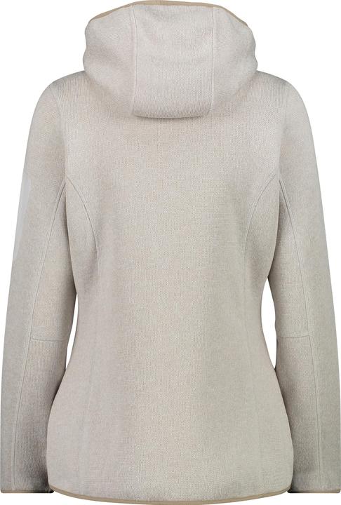 Actual product image CMP Campagnolo Women's Jacket Fix Hood Jacquard Knitted 3H19826 (44, XL)