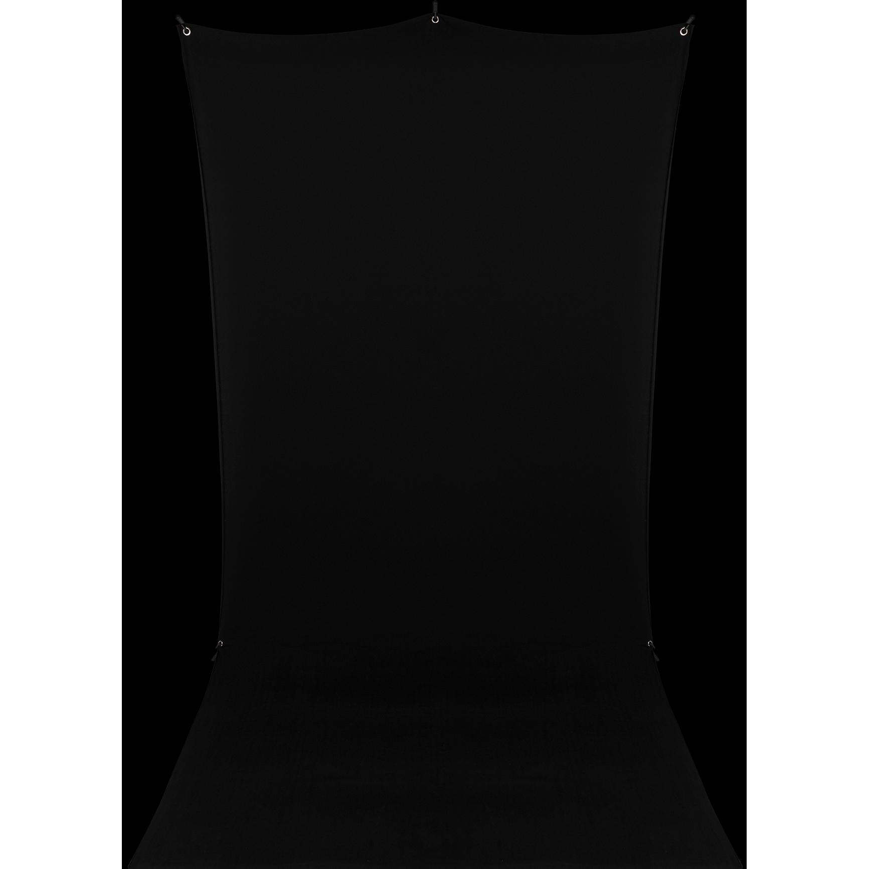 Rollei X-Drop Hintergrund 3,0m Black (300 cm), Hintergrundsystem, Schwarz