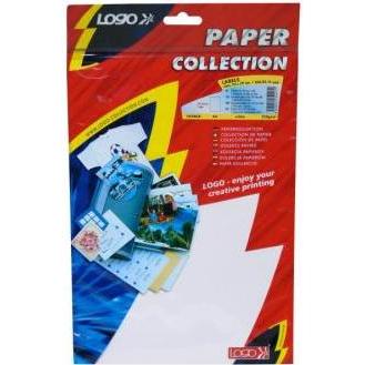 Logo, Etichette, Etykiety A4, matowe, białe, 10 szt.