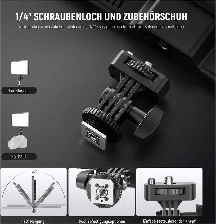 Produktbild Neewer Dauerlicht NL192AI LED Flächenleuchte (Flächenleuchte, Videoleuchte)