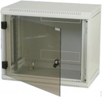 Triton 10" wall cabinet, 9U, 1 part, grey
