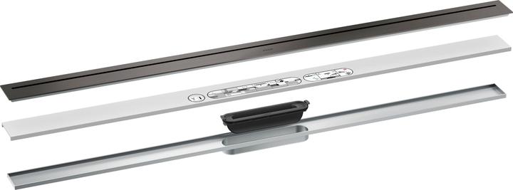 brushed black chrome