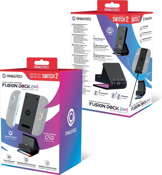 Produktbild Oniverse Ladestation & Stand für Nintendo Switch 2™ - Gaming-Zubehör (Switch 2)