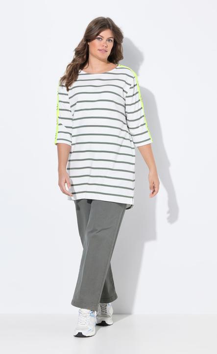 Produktbild Laurasøn Long Ringelshirt, Langarm, U-Boot Ausschnitt, OEKO-TEX (40)