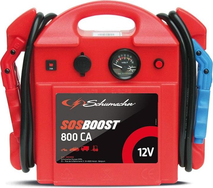 Produktbild Schumacher Starthilfe Booster Micro 12V 800CA (2370 A)