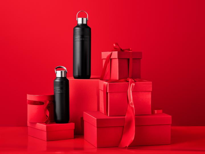 Produktbild Le Creuset On The Go Trinkflasche schwarz matt 1l (1 l)
