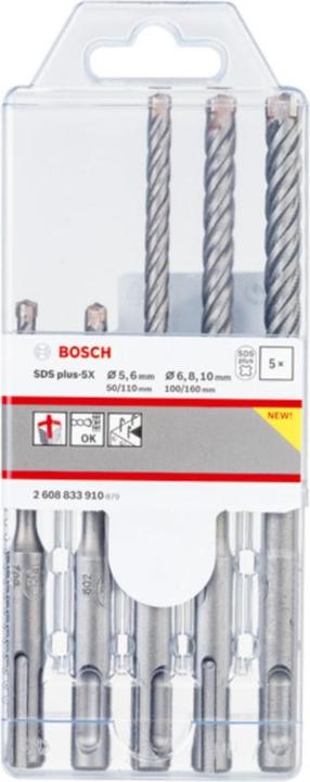 Produktbild Bosch Zubehör Hammerbohrer-Set (10 Millimeter)